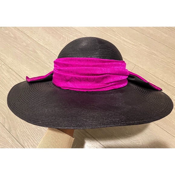 Custom Flat Brimmed Straw Hat - Picture 3 of 9